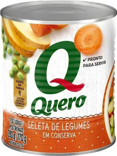 Seleta Legumes Lata Quero 170gr