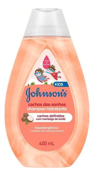 Shampoo Infantil Cabelos Cach Johnsons Baby 400ml