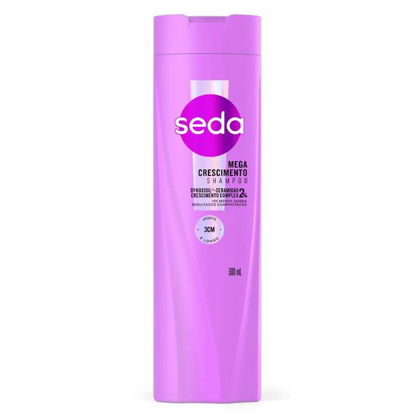 Shampoo Mega Crescimento Seda 325ml