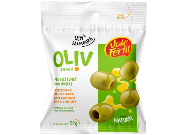 Snack Azeitona Verde S/ Vale Fertil 50gr