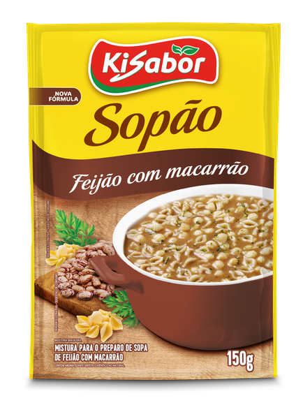 Sopão Feijão Kisabor 150gr