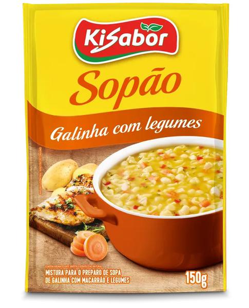 Sopao Galinha c/legumes Kisabor 150gr