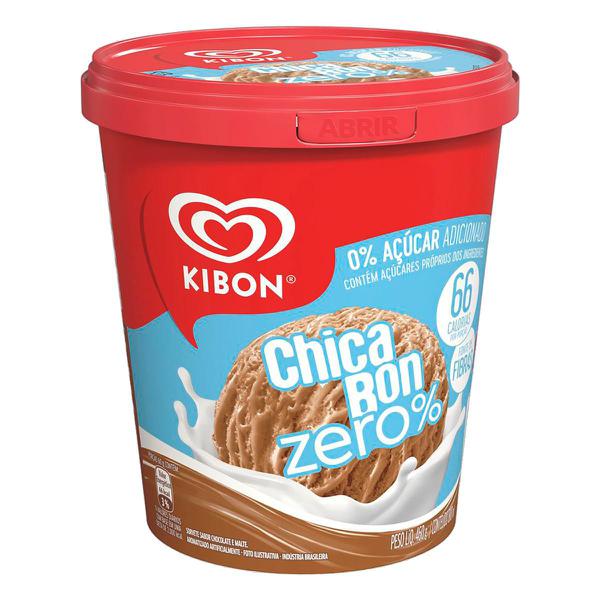 Sorv chicabon zero Kibon 800ml