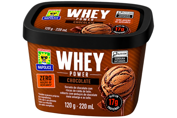 Sorv Copo Whey Power Choc Natuice 220ml
