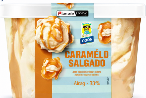 Sorvete Caramelo Salgado Natuice 1,5 Lt