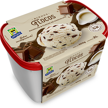 Sorvete Flocos Natuice 2 Lt