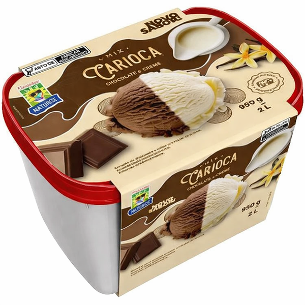 Sorvete Sundae Natuice 2 Lt