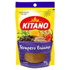 Tempero Baiano em Po Kitano Pacote 40gr