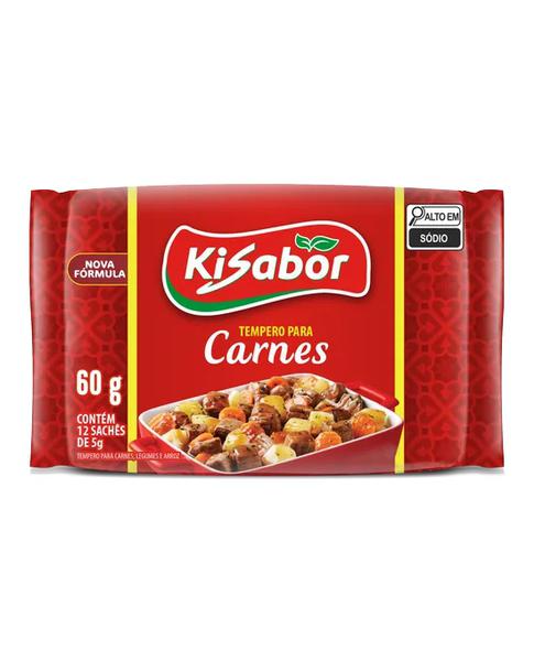 Tempero Realcador carne Kisabor 60gr