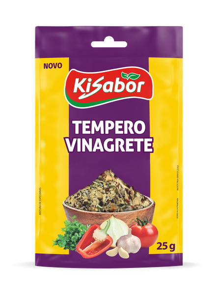 Tempero Vinagrete Kisabor 25gr