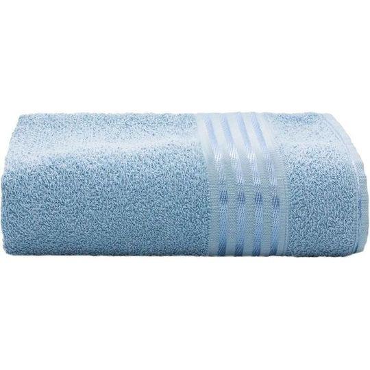 Toalha Banho Decor 62x120 Cm Azul Claro