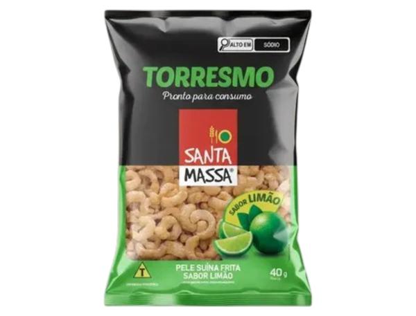 Torresmo Petisco Santa Massa Sabor Limão