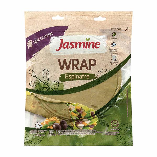 Tortilla Integral Espinafre Jasmine 240gr