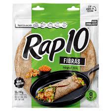 Tortilla Integral Rap10 Pct 297gr