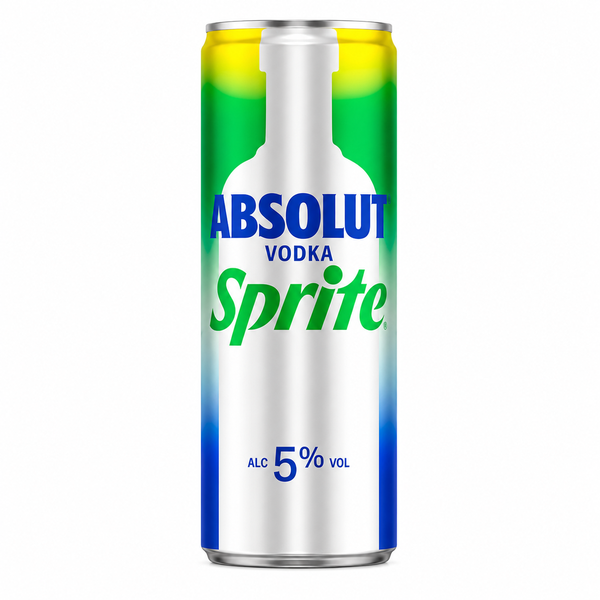 Vodka Absolut Frutas Verm Sprite 269ml Lata