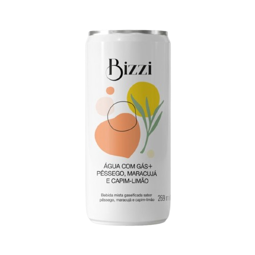AGUA SABORIZADA BIZZI PESSE+MARAC +CAPIM L 269ML