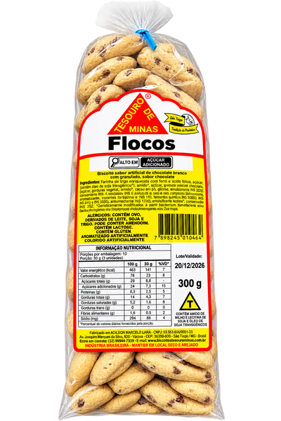 AMANTEIGADO DE FLOCOS TESOURO DE MINAS 300G