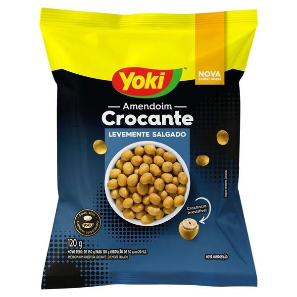 AMENDOIM YOKI CROCANTE LEV SALGADO 120G