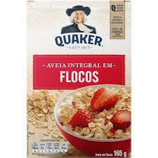 AVEIA EM FLOCOS QUAKER 165G