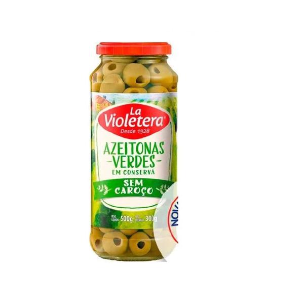AZEITONA VERDE LA VIOLETERA S/CAROCO VD 300G