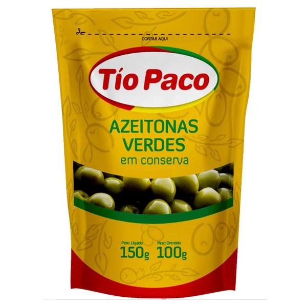 AZEITONA VERDE TIO PACO DOY PACK 100G