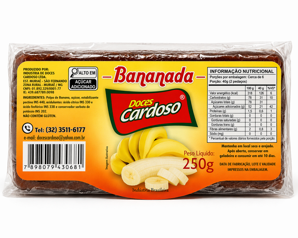 BANANINHA CARDOSO 250G