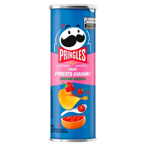 BATATA PRINGLES PIMENTA BIQUINHO 100G
