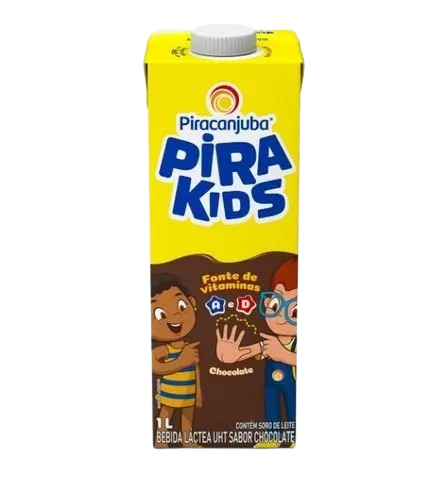 BEBIDA LACTEA PIRAKIDS CHOCOLATE 1L GELADO