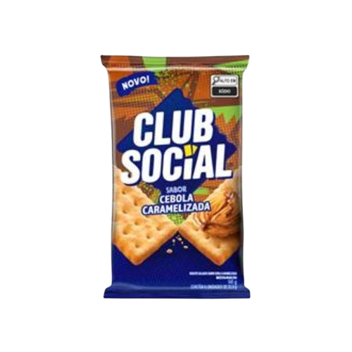 BISCOITO CLUB SOCIAL CEBOLA CARAMELIZA 144G