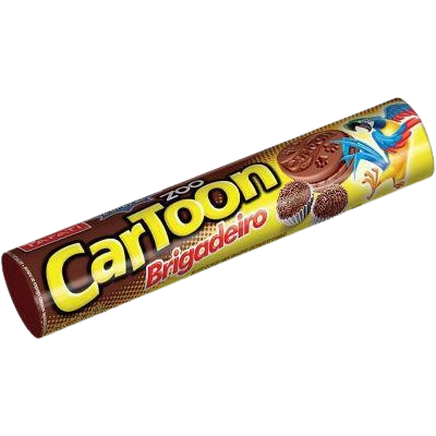 BISCOITO RECHEADO ZOO CARTOON BRIGADEIRO 85G
