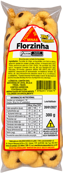 FLORZINHA TESOURO DE MINAS 300G