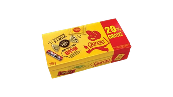 BOMBOM GAROTO GAROTICES GTS 20% CX 250G