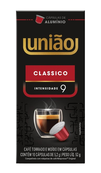 CAPSULA UNIAO CLASSICO 10UN 52G