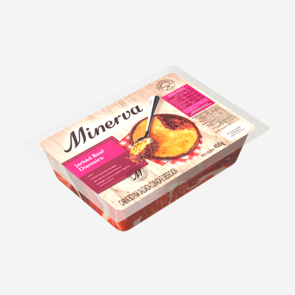CARNE SECA JERKED BEEF MINERVA PULL 400G 