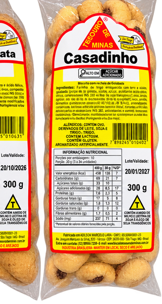CASADINHO TESOURO DE MINAS 300G