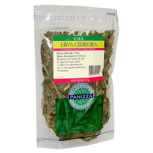 CHA DE ERVA CIDREIRA FOLHAS E RAIZES 30G