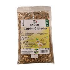 CHA FOLHAS E RAIZES CAPIM CIDREIRA 30G