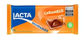 CHOCOLATE LACTA CARAMELO RECH 104G