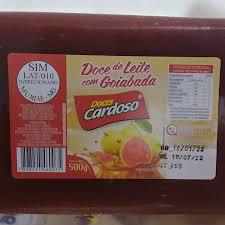 DOCE DE LEITE CARDOSO C/GOIABADA BARRA 500G