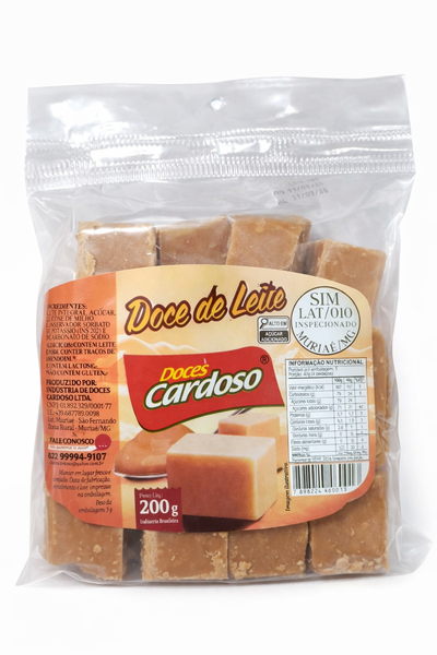 DOCE DE LEITE CARDOSO TABLETE 200G