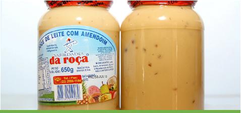 DOCE DE LEITE DA ROCA C AMENDOIN 650G