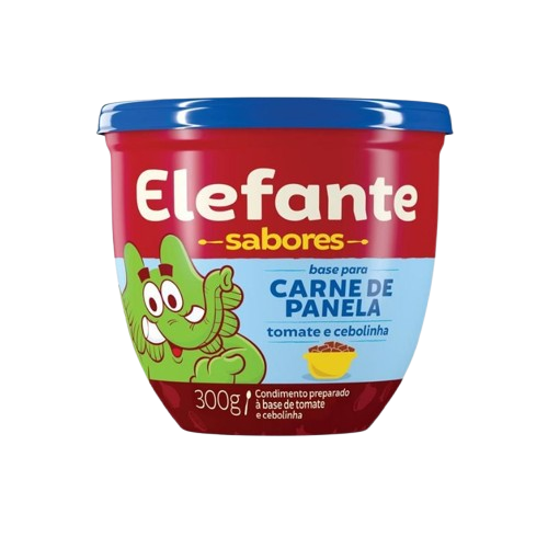 EXTRATO DE TOMATE ELEFANTE CARNE DE PANELA PT300G