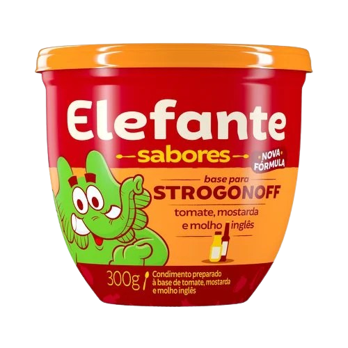 EXTRATO DE TOMATE ELEFANTE  STROGONOFF PT300G
