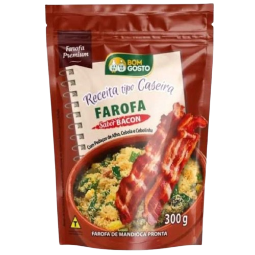 FAROFA BOM GOSTO CASEIRA BACON 300G