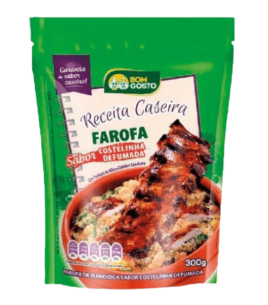 FAROFA RECEITA CASEIRA COSTELINHA COM LIMAO 250G
