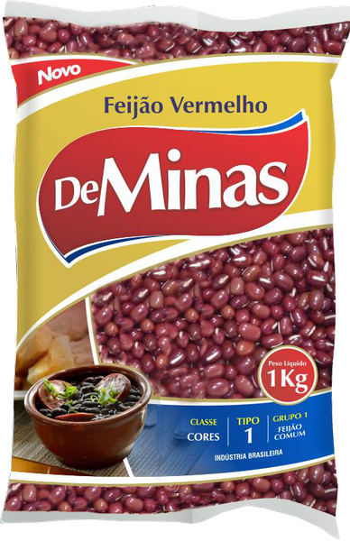 FEIJAO DE MINAS VERMELHO 1KG