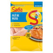 FILE DE PEITO DE FRANGO SADIA PCT 1KG