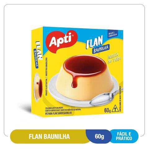 FLAN APTI BAUNILHA 60G