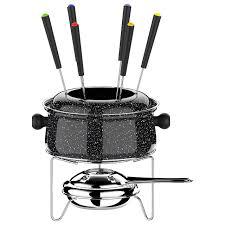 FONDUE MEDIO COLORSTONE PRETO 10PC