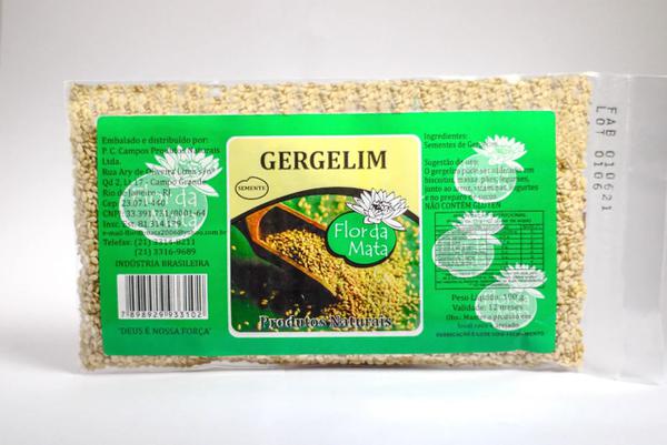 GERGELIM CLARO FLOR DA MATA 100G